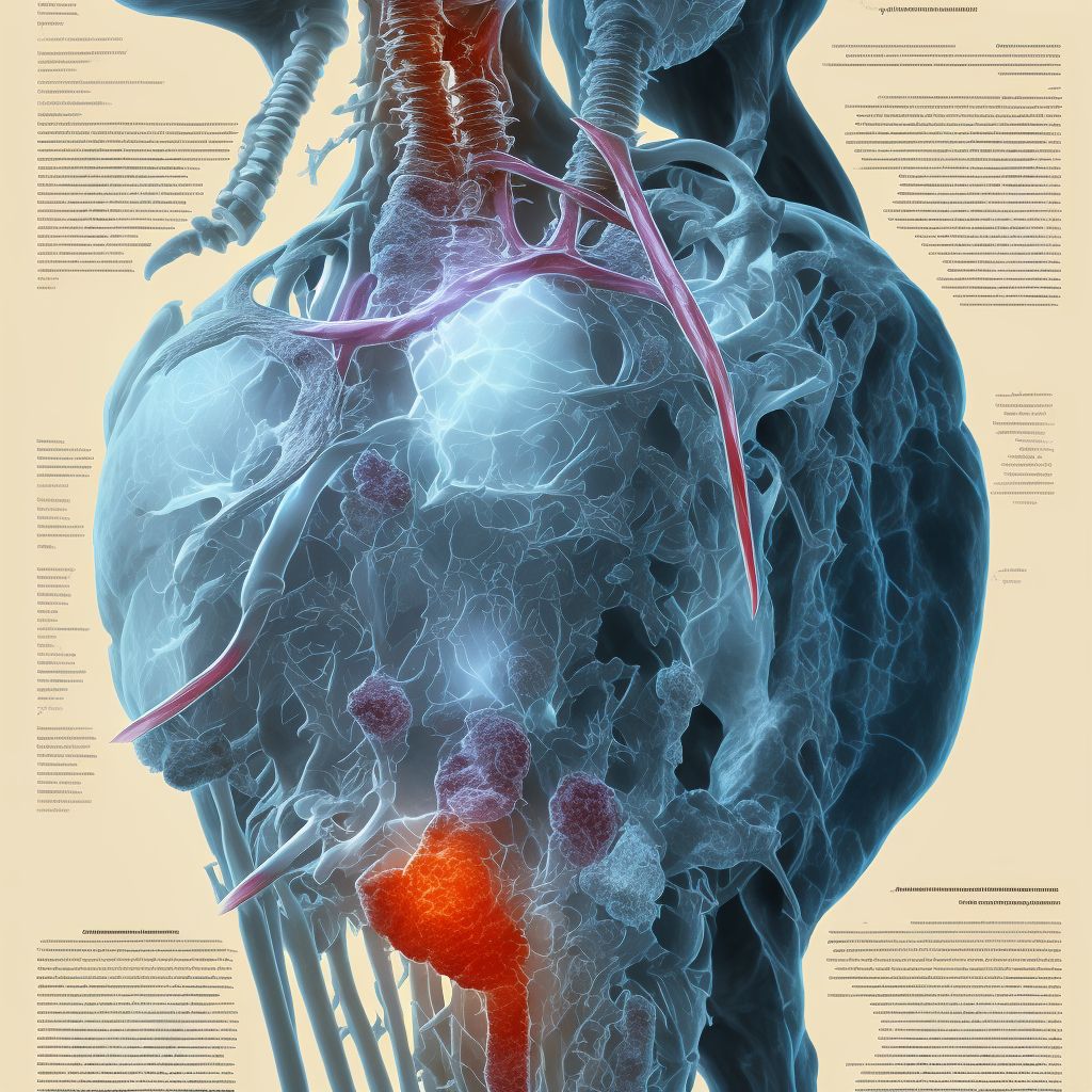 Salter-Harris Type IV physeal fracture of lower end of humerus, left arm, sequela digital illustration