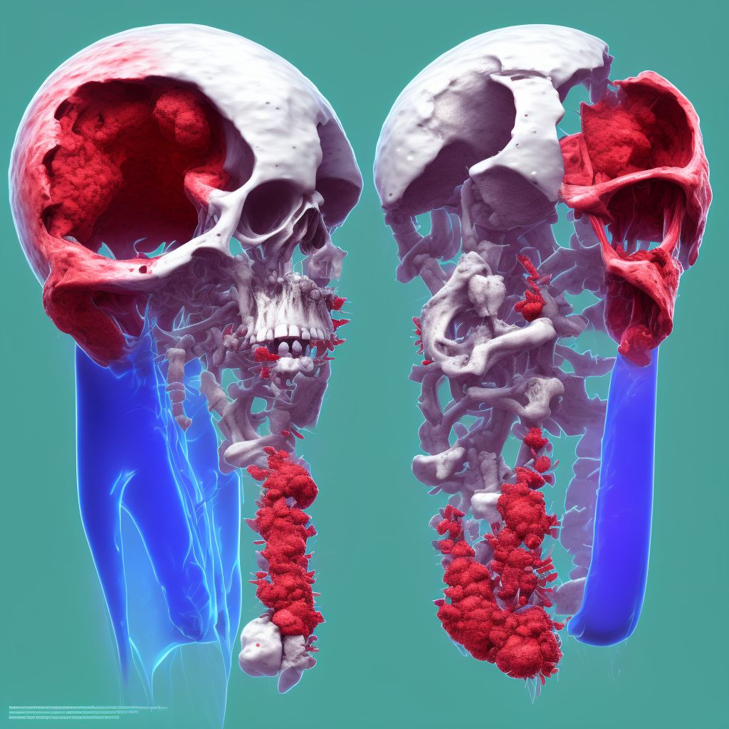 Other physeal fracture of lower end of humerus, right arm, subsequent encounter for fracture with routine healing digital illustration