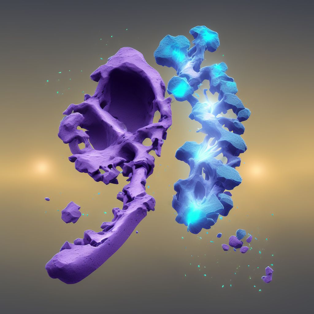 Unspecified fracture of upper end of unspecified ulna, subsequent encounter for open fracture type IIIA, IIIB, or IIIC with nonunion digital illustration