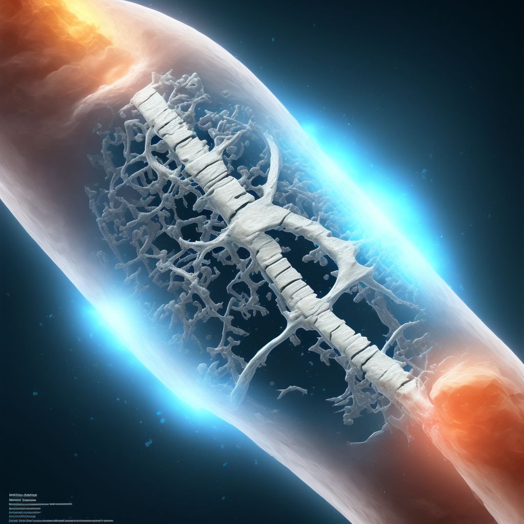 Displaced fracture of olecranon process with intraarticular extension of right ulna, subsequent encounter for open fracture type IIIA, IIIB, or IIIC with routine healing digital illustration