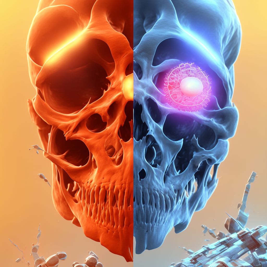 Displaced fracture of olecranon process with intraarticular extension of left ulna, subsequent encounter for open fracture type I or II with routine healing digital illustration