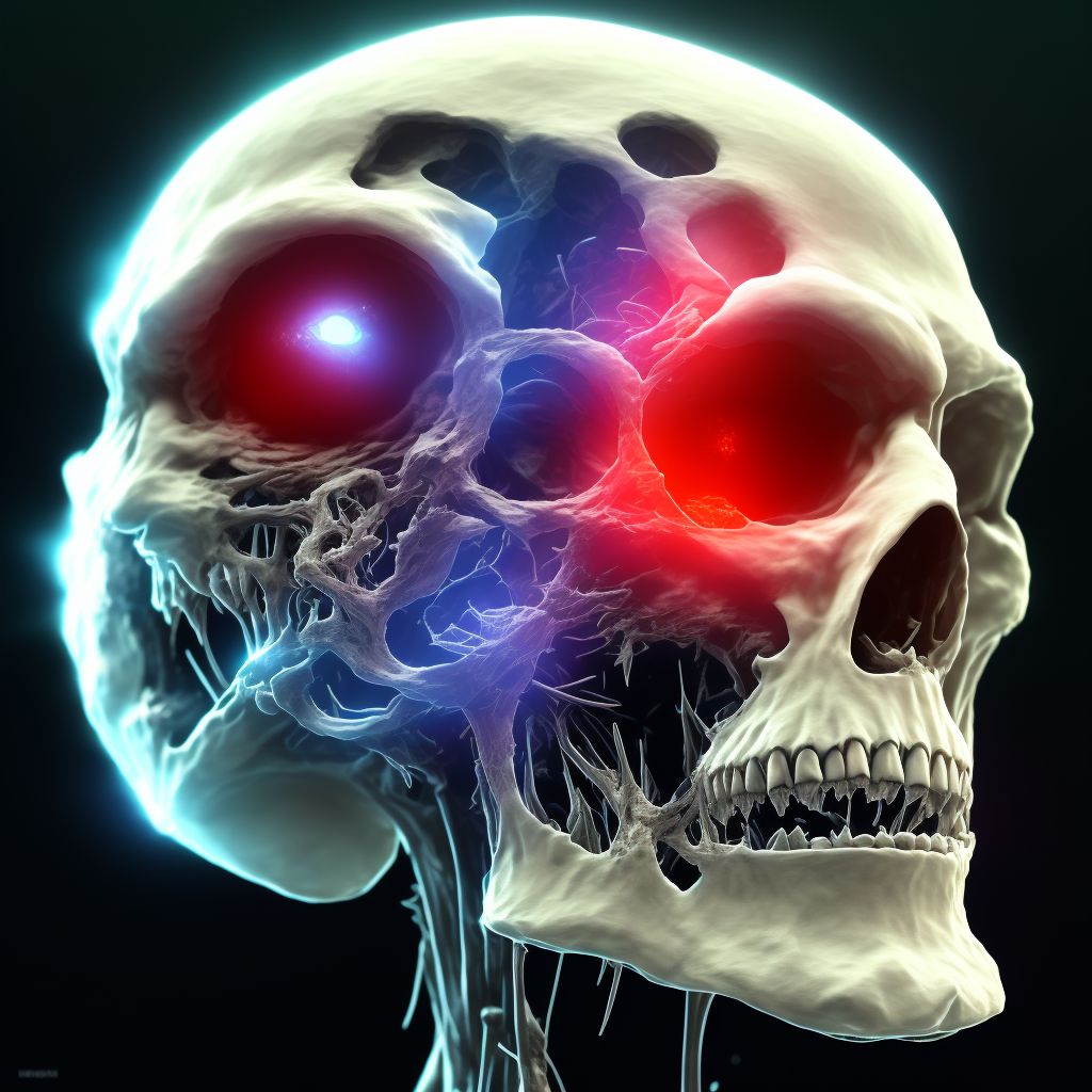 Displaced fracture of head of left radius, initial encounter for open fracture type IIIA, IIIB, or IIIC digital illustration