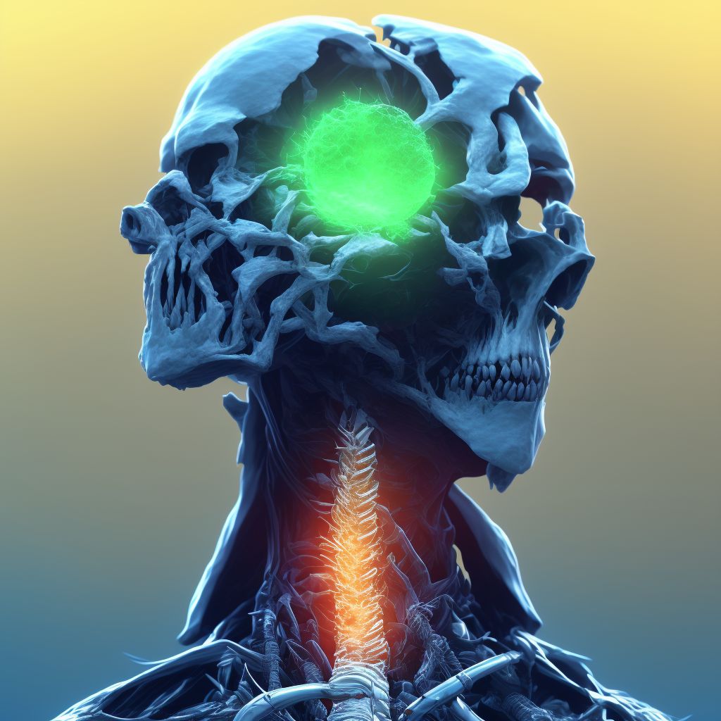 Displaced fracture of neck of left radius, subsequent encounter for open fracture type IIIA, IIIB, or IIIC with routine healing digital illustration