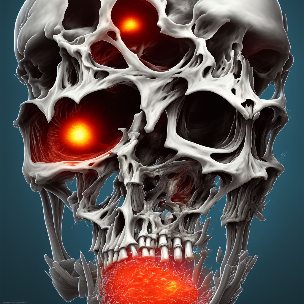 Monteggia's fracture of left ulna, subsequent encounter for closed fracture with routine healing digital illustration