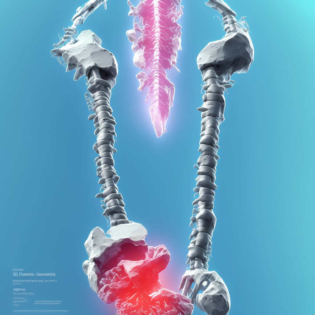 Monteggia's fracture of unspecified ulna, subsequent encounter for open fracture type IIIA, IIIB, or IIIC with malunion digital illustration