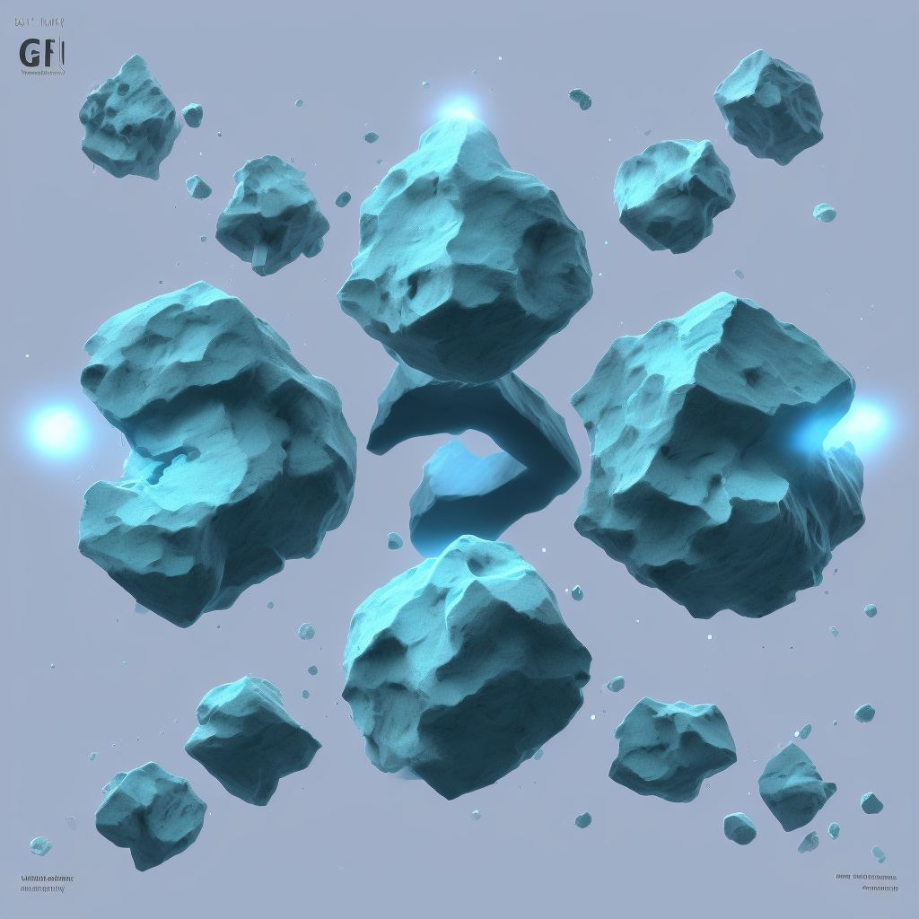 Unspecified fracture of the lower end of unspecified radius, initial encounter for open fracture type IIIA, IIIB, or IIIC digital illustration