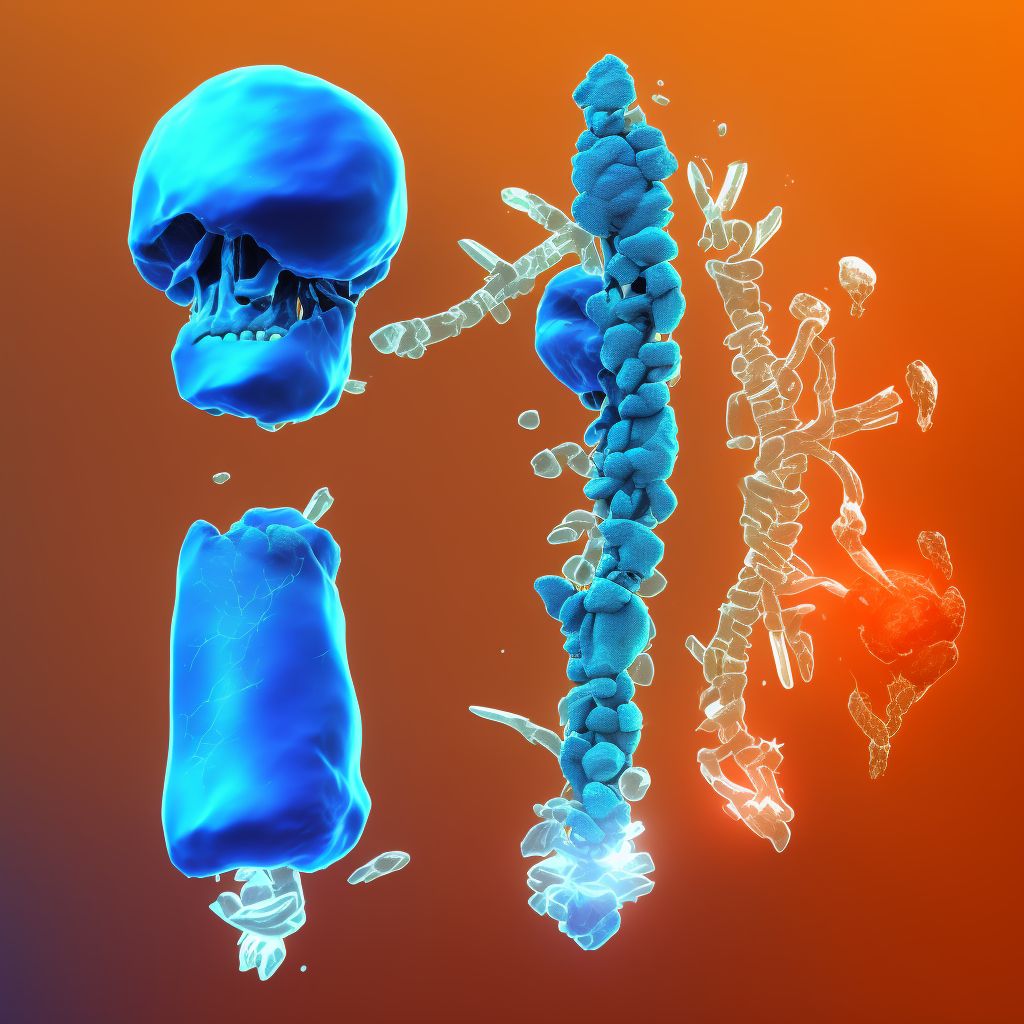 Unspecified fracture of lower end of right ulna, subsequent encounter for open fracture type I or II with routine healing digital illustration