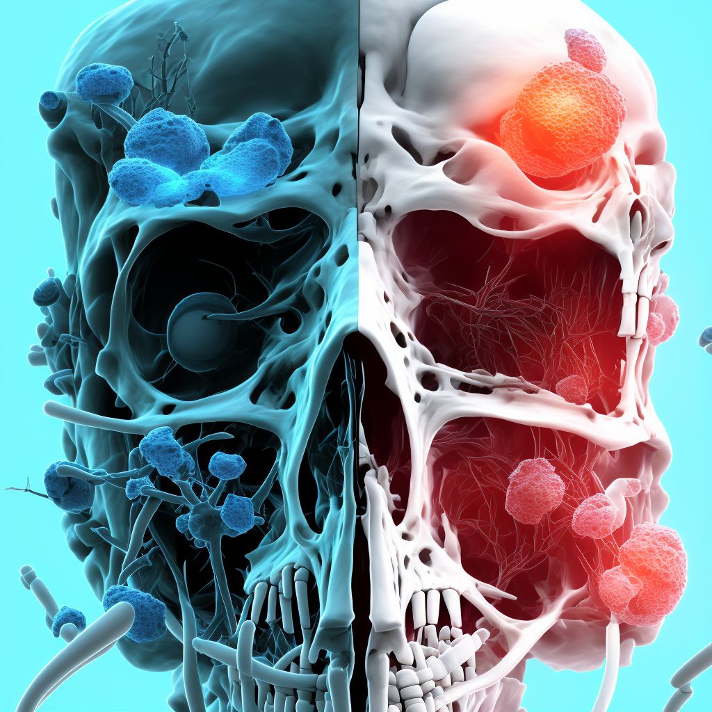 Displaced fracture of unspecified ulna styloid process, sequela digital illustration