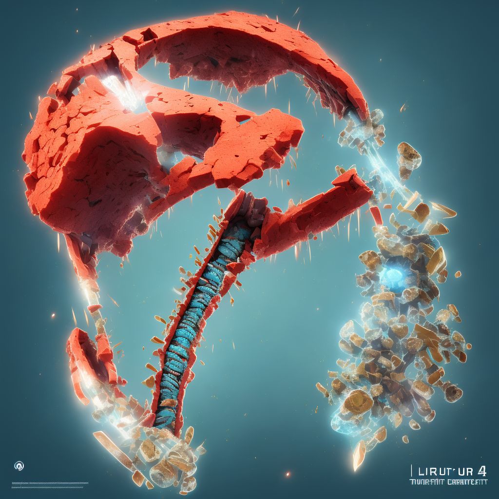 Other fracture of lower end of right ulna, initial encounter for closed fracture digital illustration