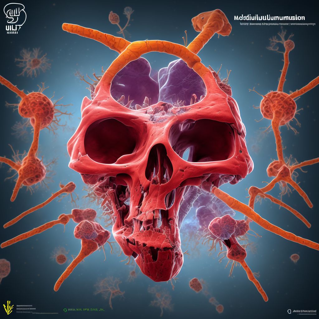 Medial subluxation of unspecified ulnohumeral joint, initial encounter digital illustration