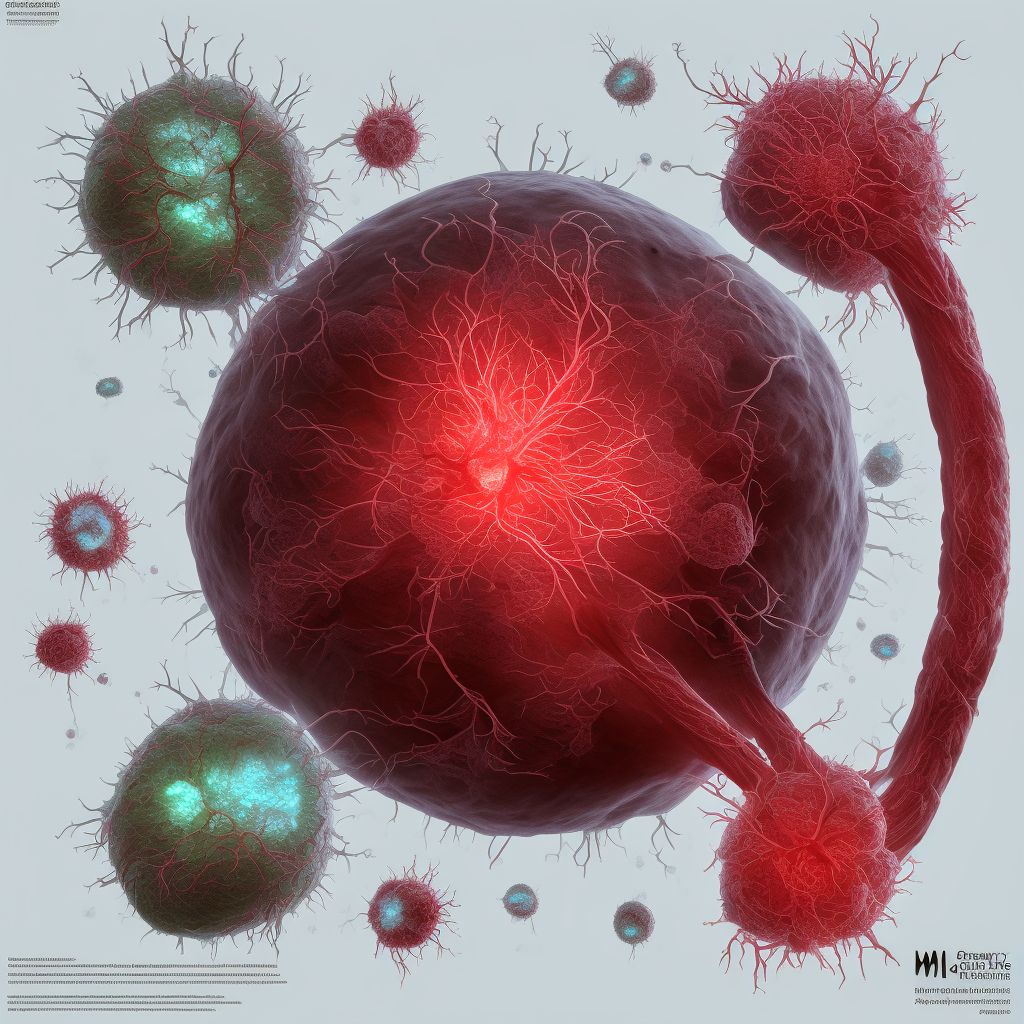 Other specified injury of other blood vessels at forearm level, left arm, initial encounter digital illustration