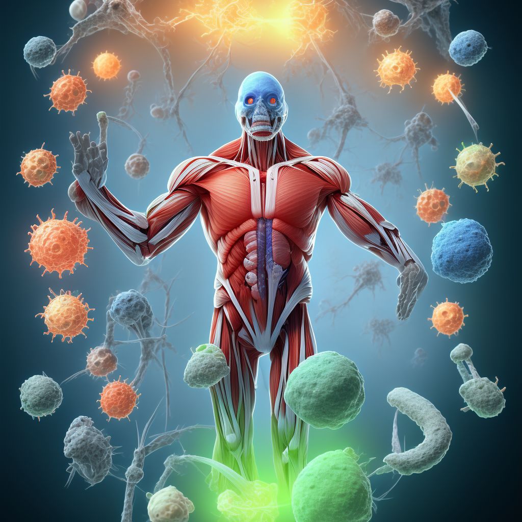 Strain of unspecified muscles, fascia and tendons at forearm level, left arm, initial encounter digital illustration