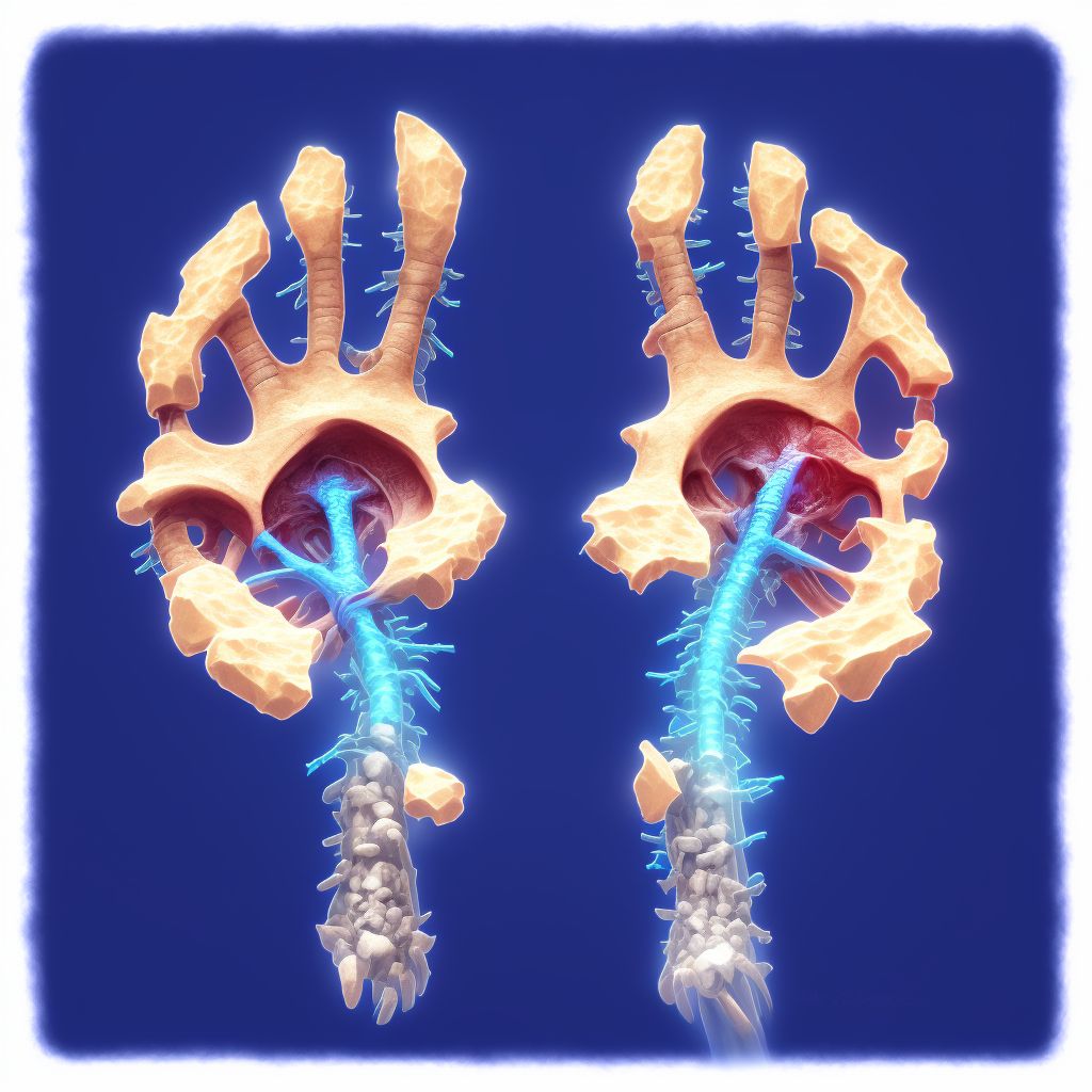 Unspecified fracture of navicular [scaphoid] bone of right wrist, initial encounter for closed fracture digital illustration