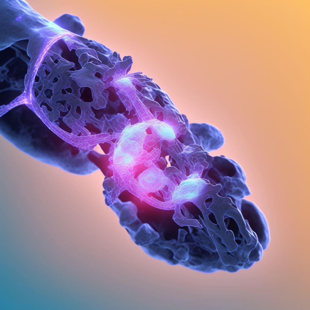 Nondisplaced fracture of middle third of navicular [scaphoid] bone of unspecified wrist, subsequent encounter for fracture with malunion digital illustration