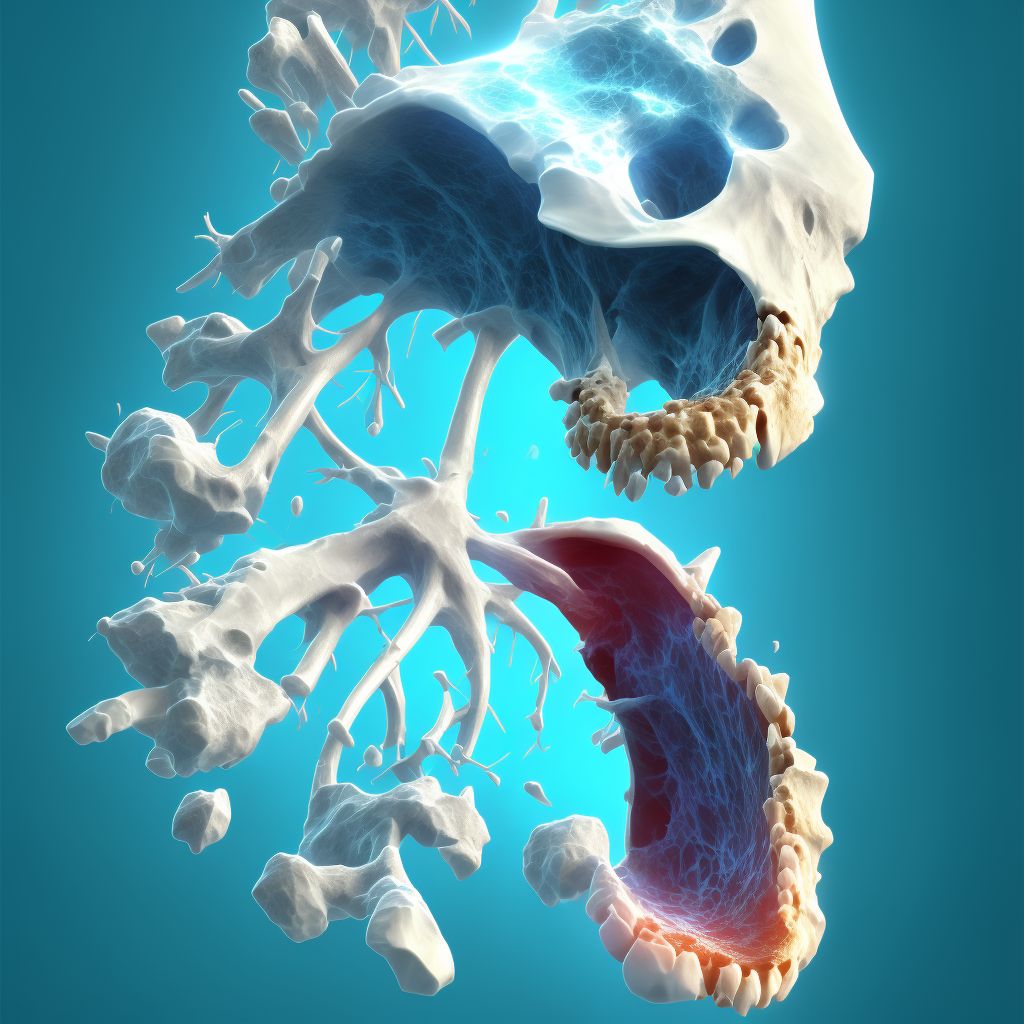 Displaced fracture of neck of first metacarpal bone, unspecified hand, initial encounter for open fracture digital illustration