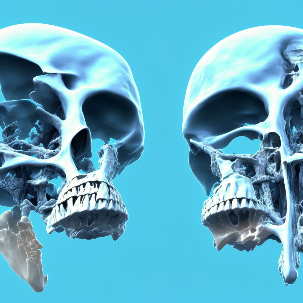 Nondisplaced fracture of neck of first metacarpal bone, right hand, initial encounter for closed fracture digital illustration