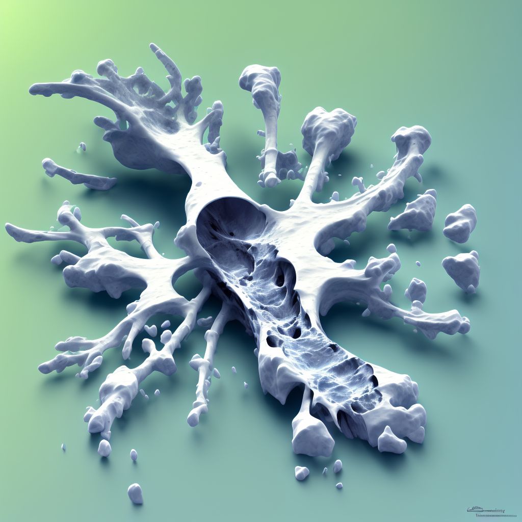 Unspecified fracture of unspecified metacarpal bone, subsequent encounter for fracture with routine healing digital illustration