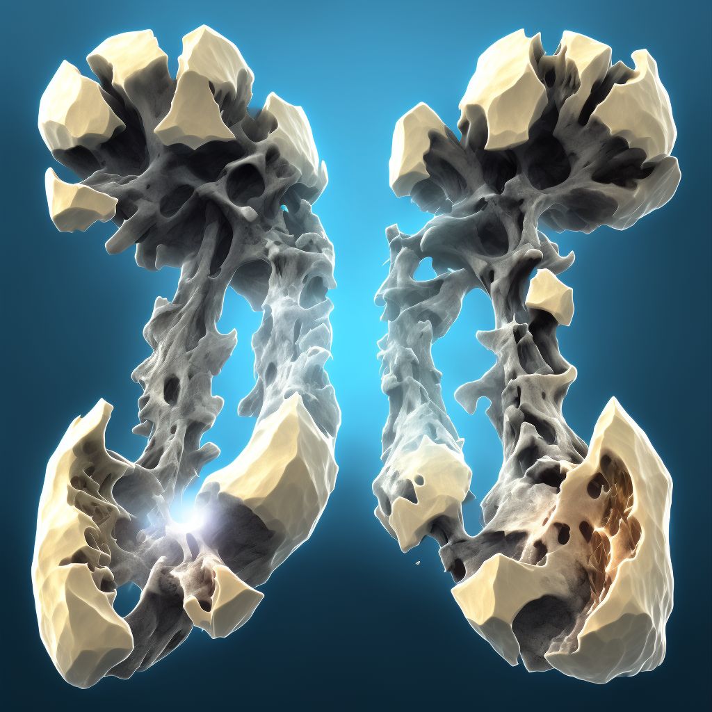 Unspecified fracture of unspecified metacarpal bone, subsequent encounter for fracture with delayed healing digital illustration