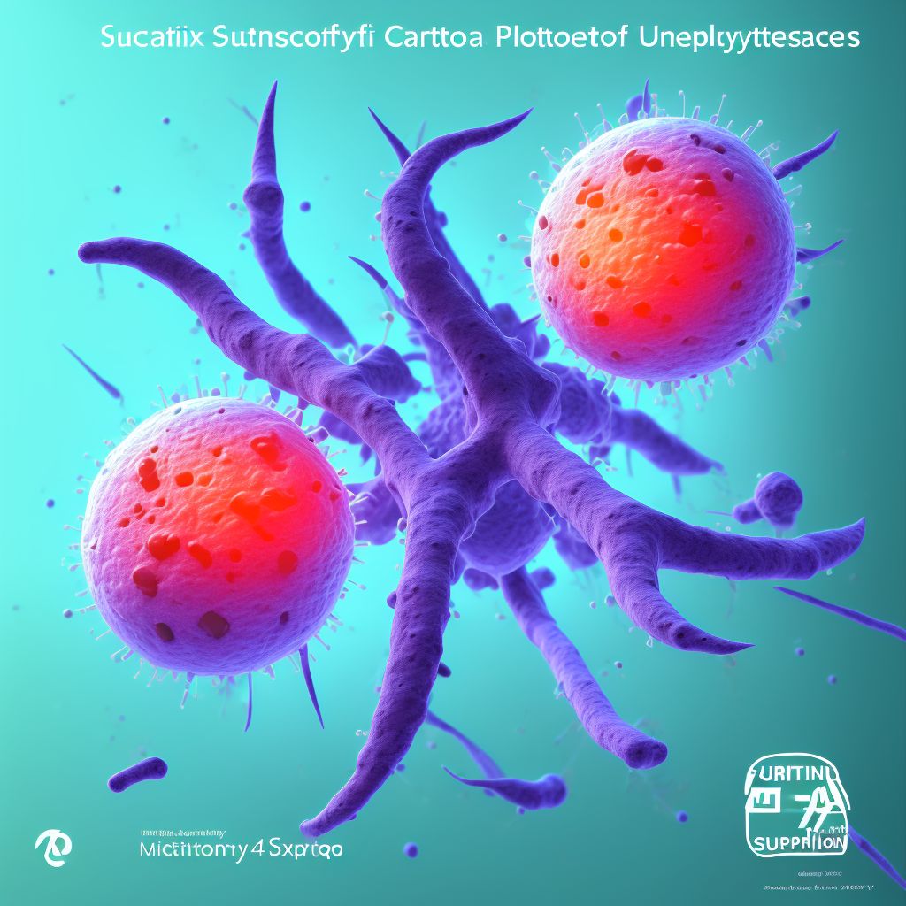 Subluxation of other carpometacarpal joint of unspecified hand, sequela digital illustration