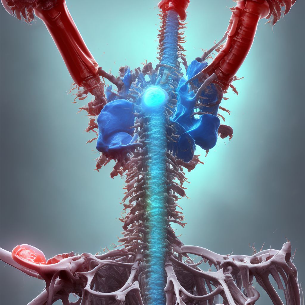 Subluxation of distal end of right ulna, initial encounter digital illustration