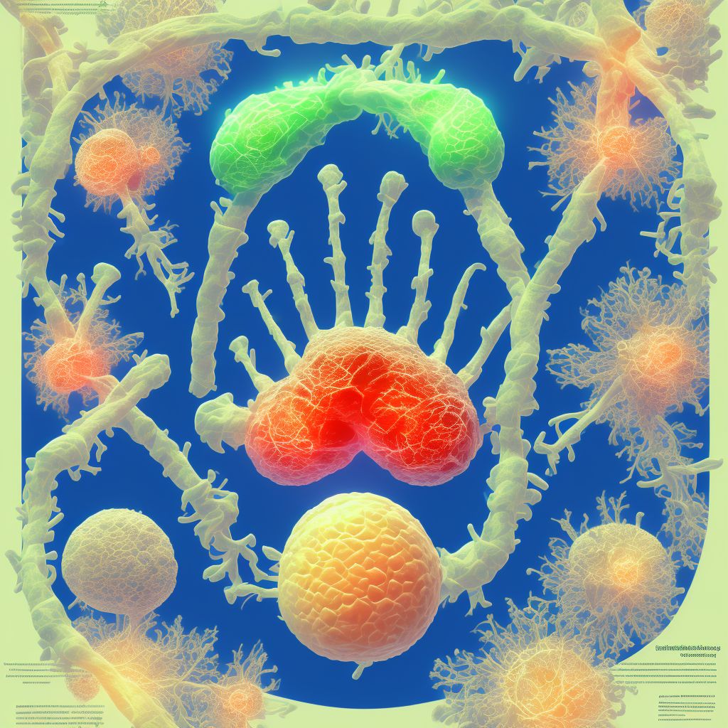 Subluxation of interphalangeal joint of thumb, sequela digital illustration