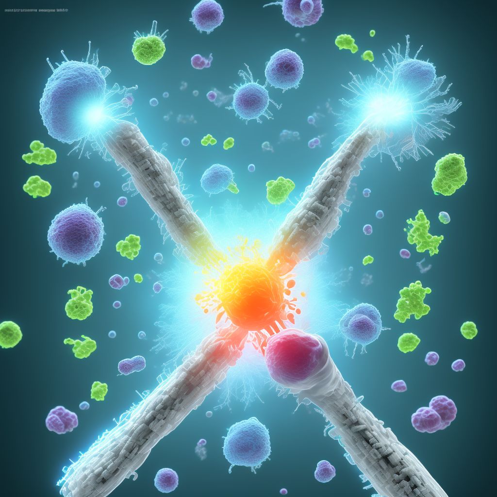 Unspecified subluxation of right middle finger, initial encounter digital illustration