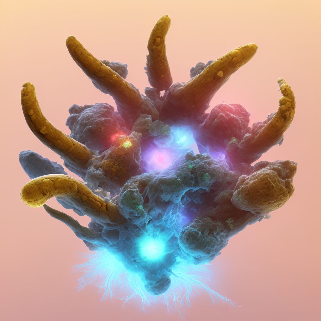 Traumatic rupture of other ligament of unspecified finger at metacarpophalangeal and interphalangeal joint, initial encounter digital illustration