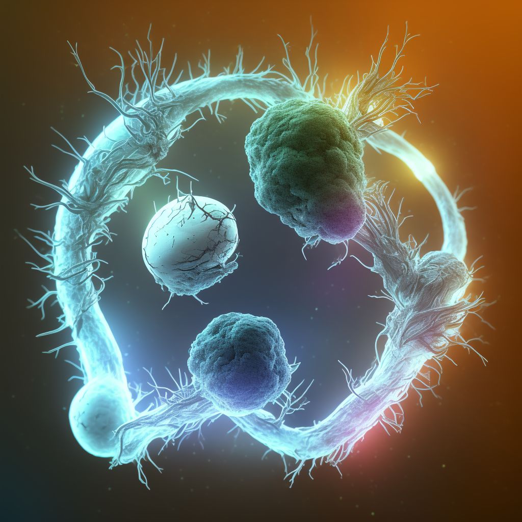 Unspecified injury of other blood vessels at wrist and hand level of right arm, sequela digital illustration