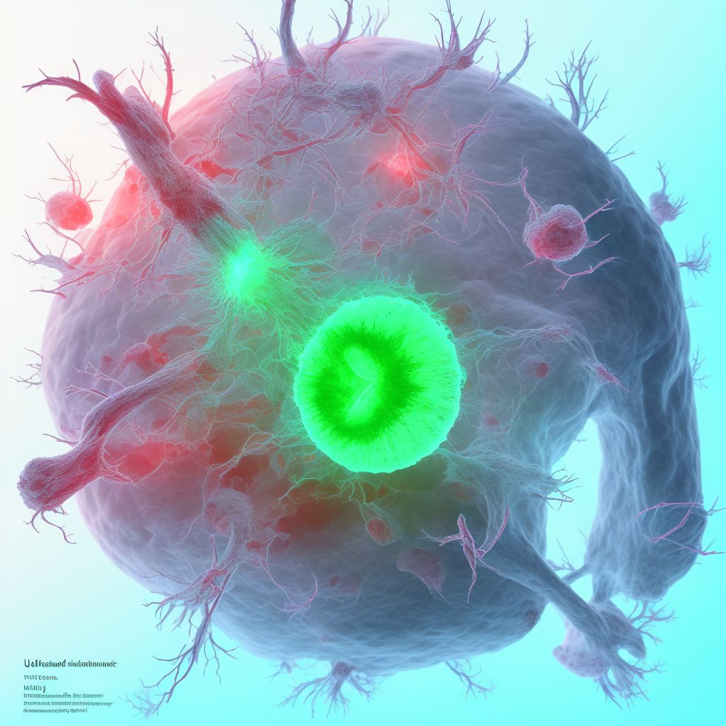 Unspecified injury of other blood vessels at wrist and hand level of left arm, initial encounter digital illustration