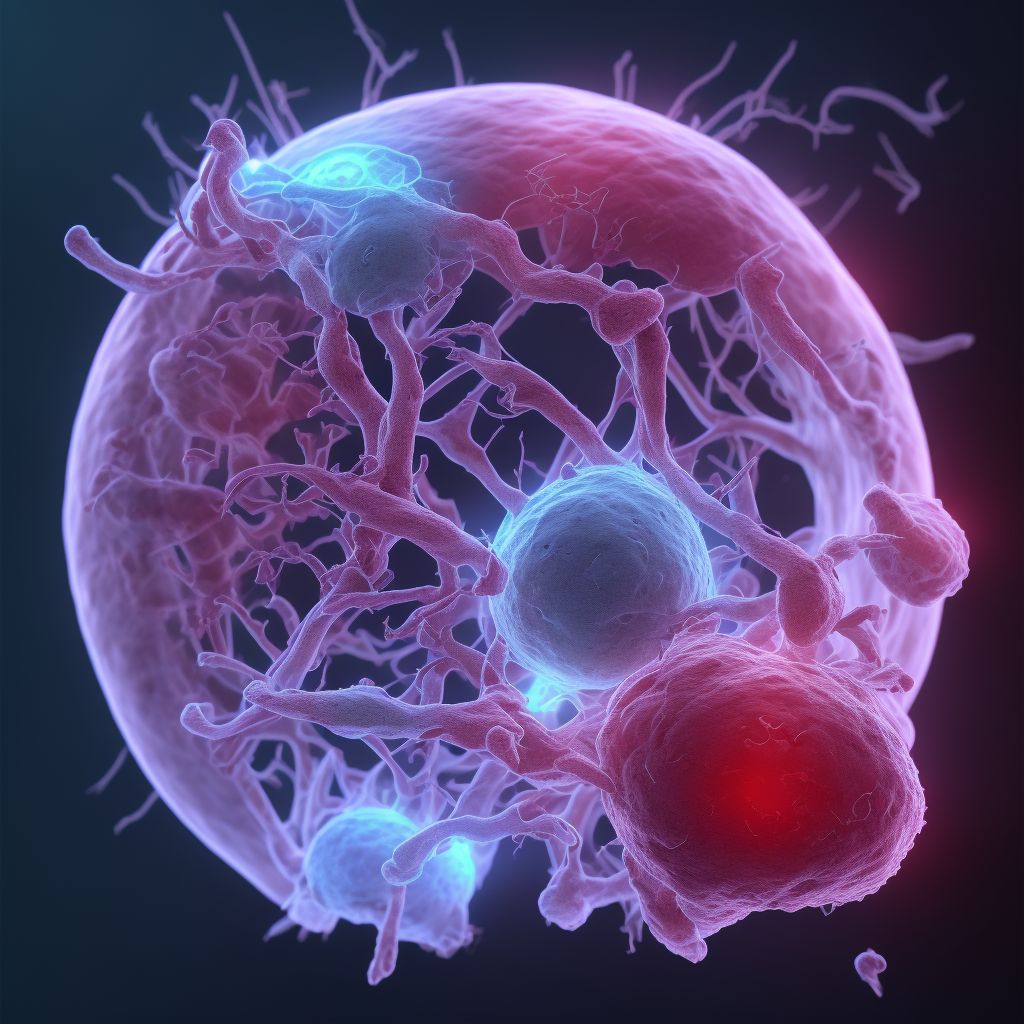 Unspecified injury of other blood vessels at wrist and hand level of left arm, sequela digital illustration