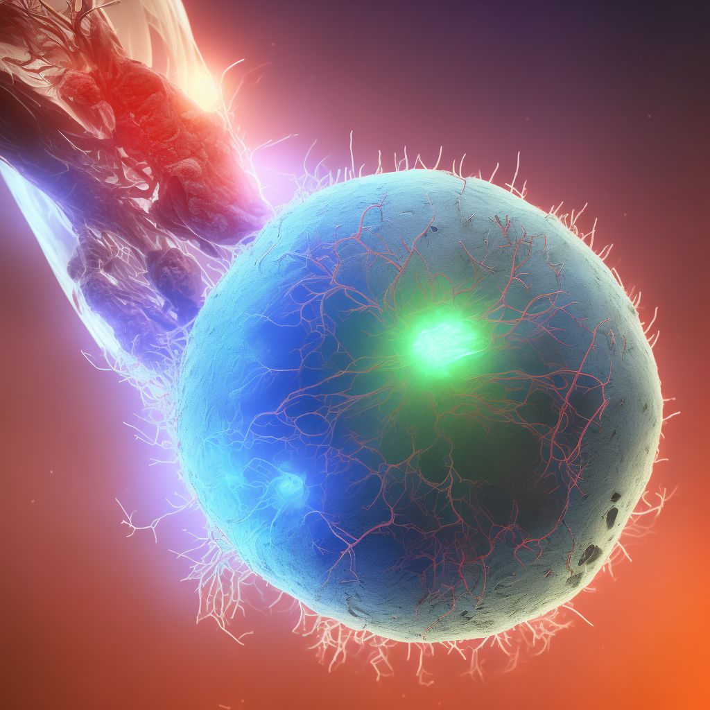 Laceration of other blood vessels at wrist and hand level of left arm, initial encounter digital illustration