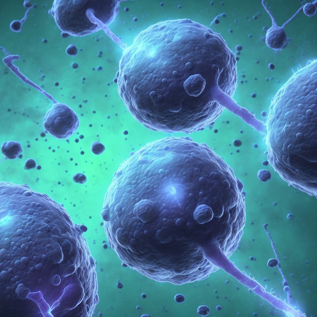 Blister (nonthermal), unspecified thigh, sequela digital illustration