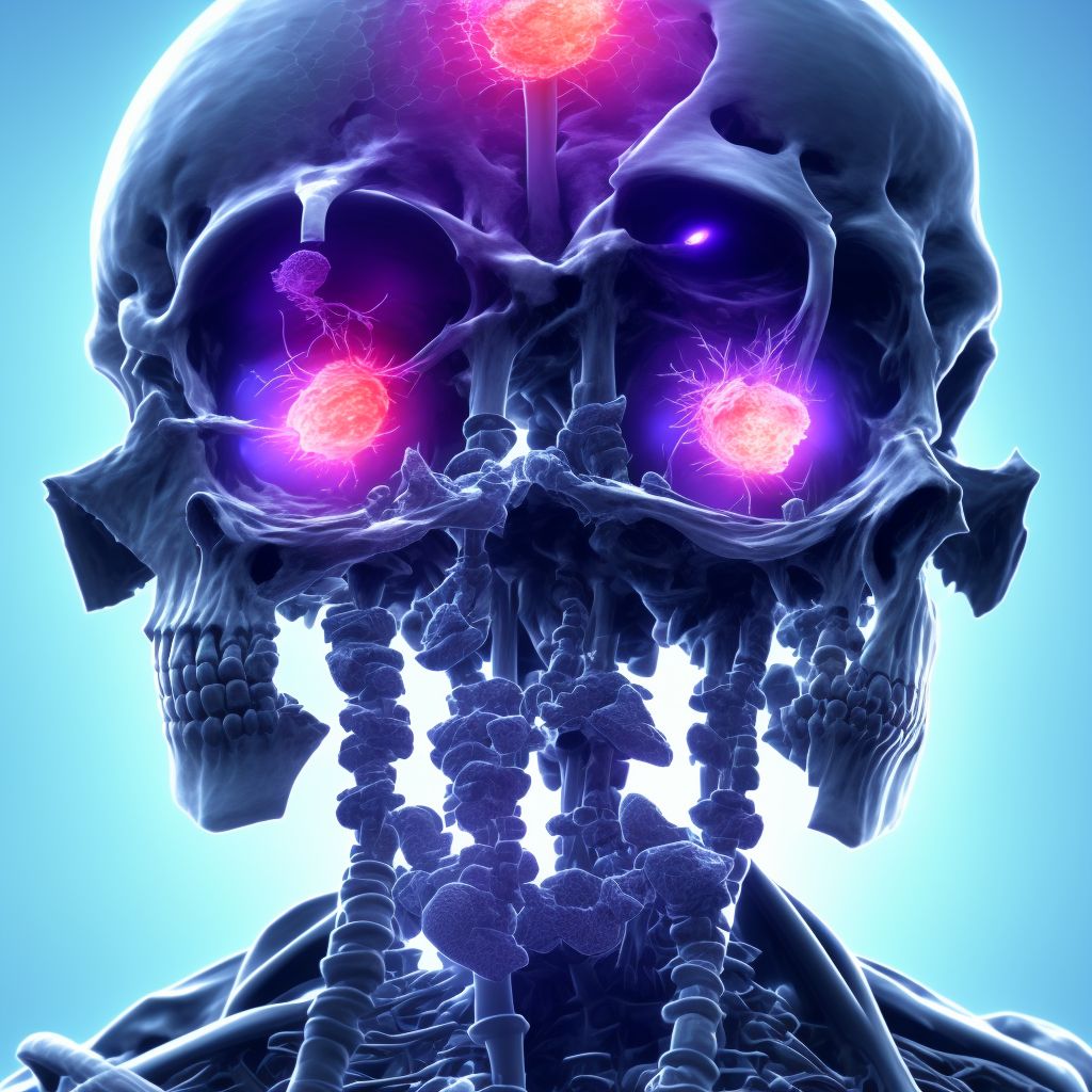 Other fracture of head and neck of left femur, initial encounter for open fracture type I or II digital illustration