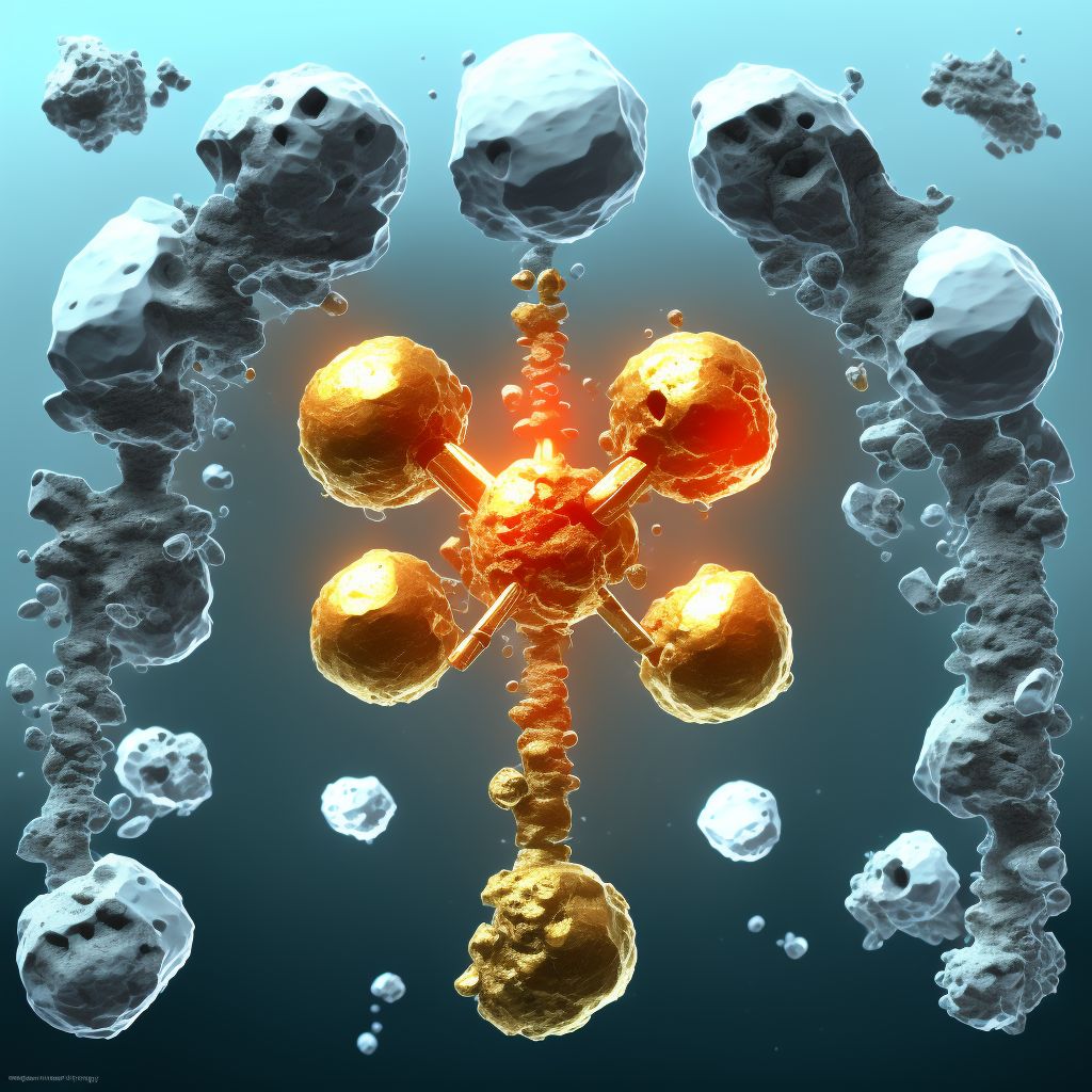 Displaced fracture of greater trochanter of right femur, subsequent encounter for open fracture type I or II with routine healing digital illustration