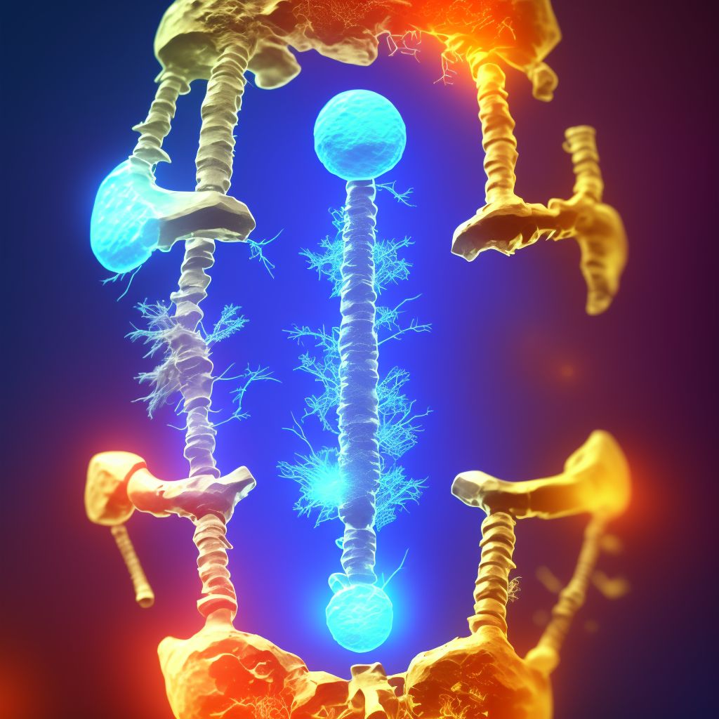 Nondisplaced unspecified condyle fracture of lower end of left femur, initial encounter for open fracture type IIIA, IIIB, or IIIC digital illustration