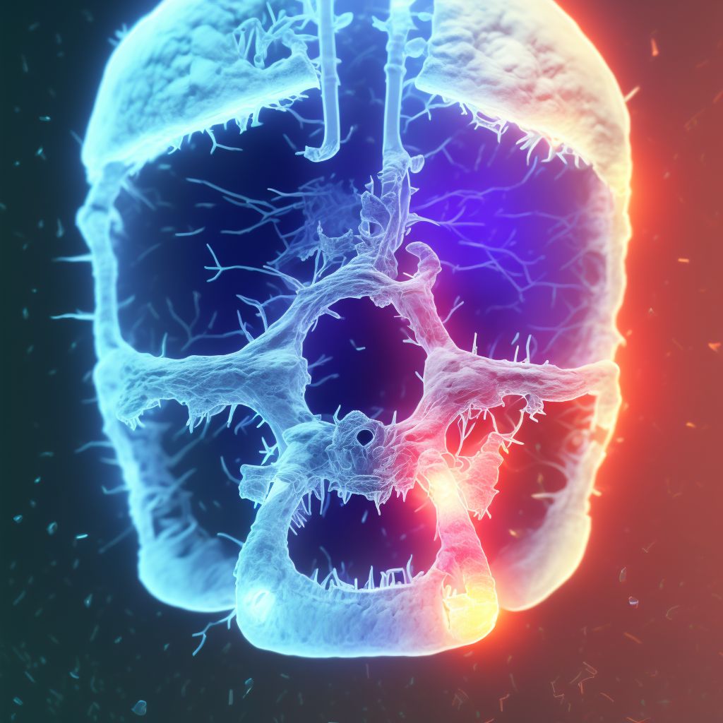 Nondisplaced fracture of lateral condyle of right femur, subsequent encounter for open fracture type IIIA, IIIB, or IIIC with routine healing digital illustration