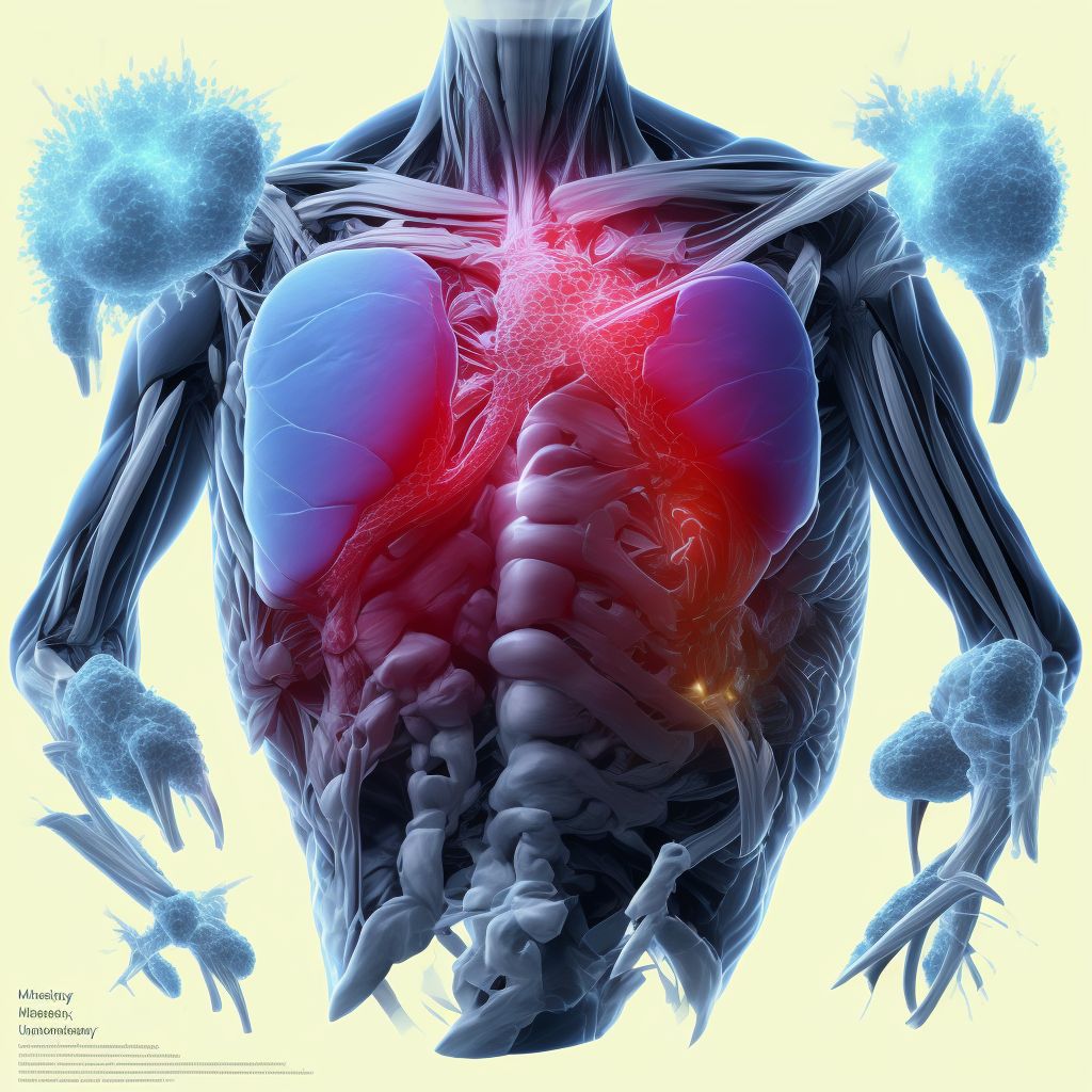 Unspecified injury of muscle, fascia and tendon of right hip, initial encounter digital illustration