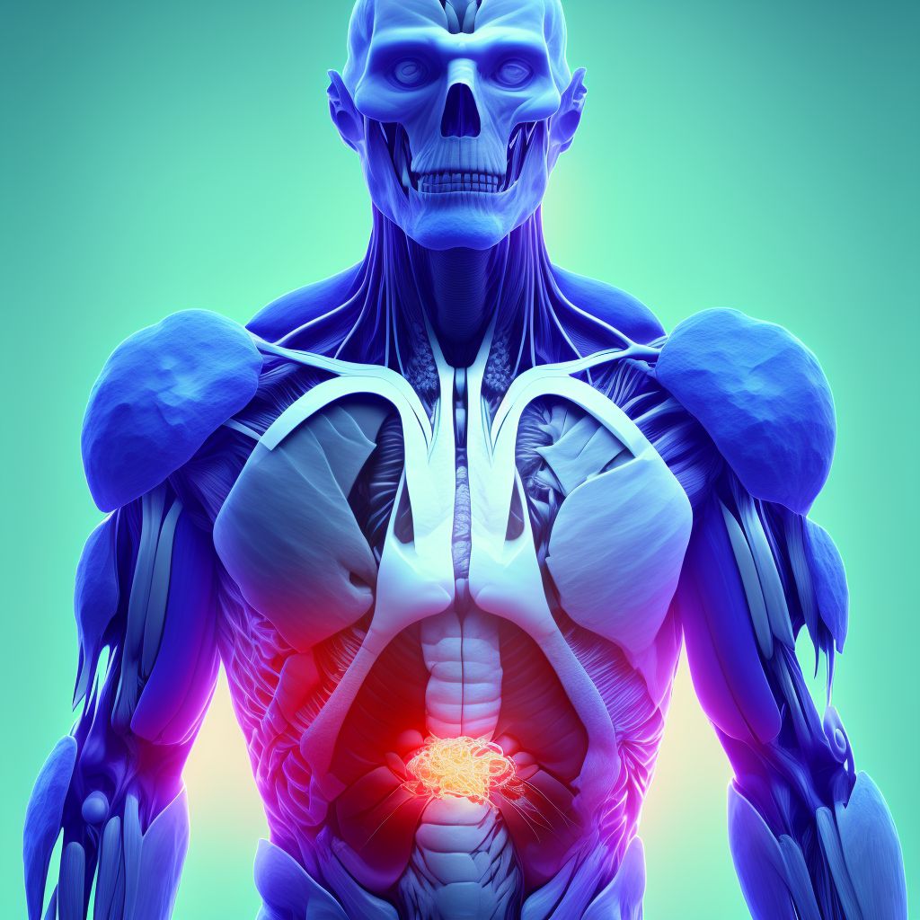 Other specified injury of muscle, fascia and tendon of right hip, initial encounter digital illustration