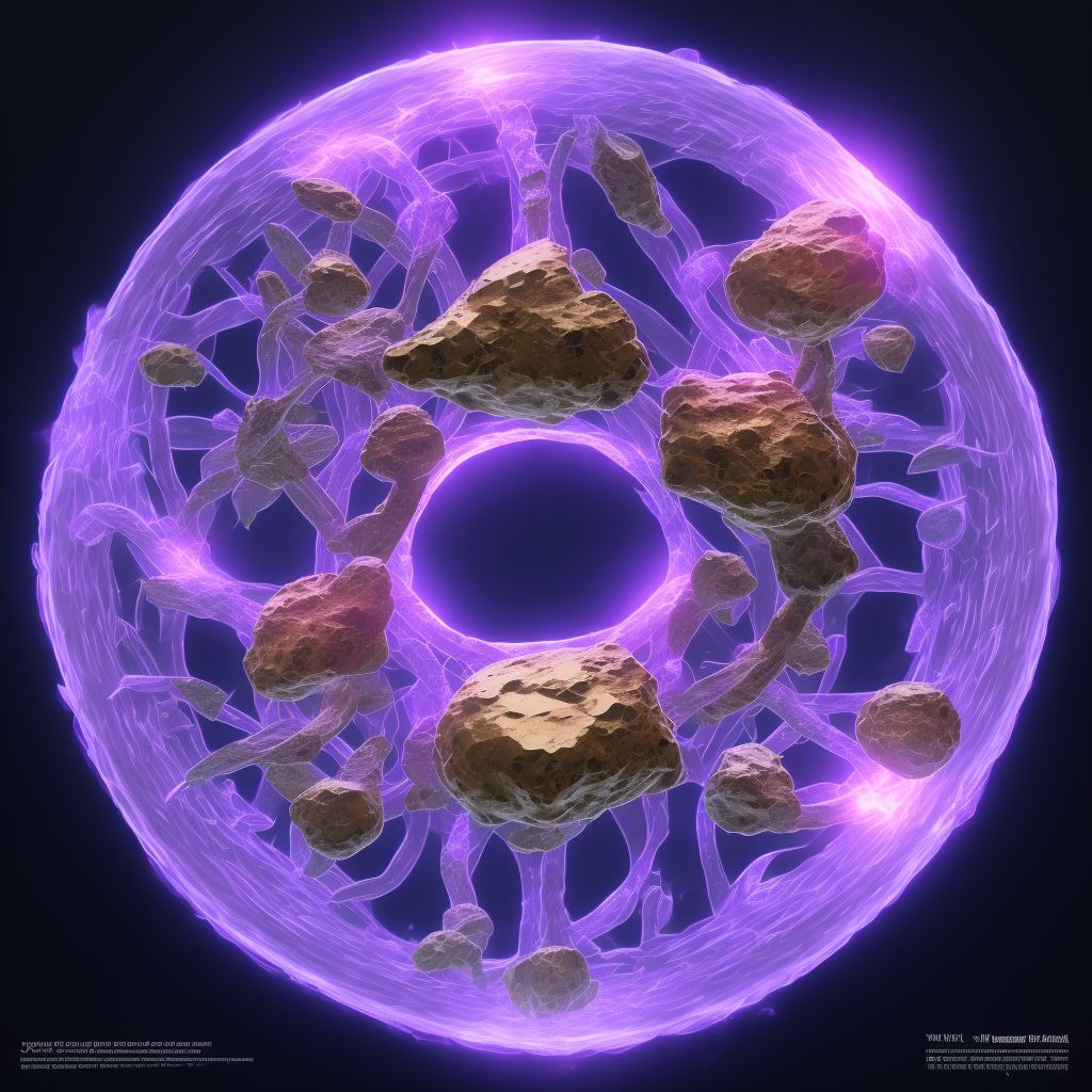 Torus fracture of lower end of unspecified fibula, initial encounter for closed fracture digital illustration