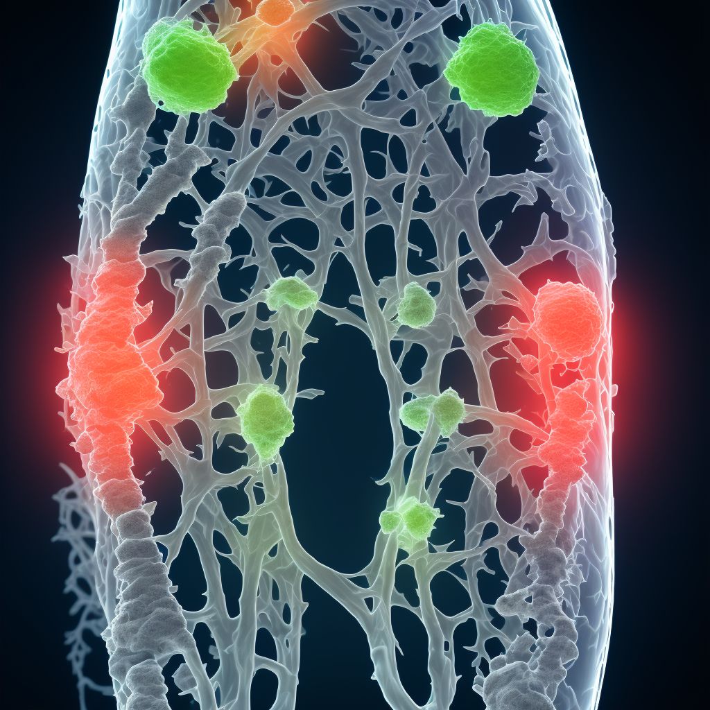 Nondisplaced trimalleolar fracture of unspecified lower leg, subsequent encounter for open fracture type IIIA, IIIB, or IIIC with routine healing digital illustration