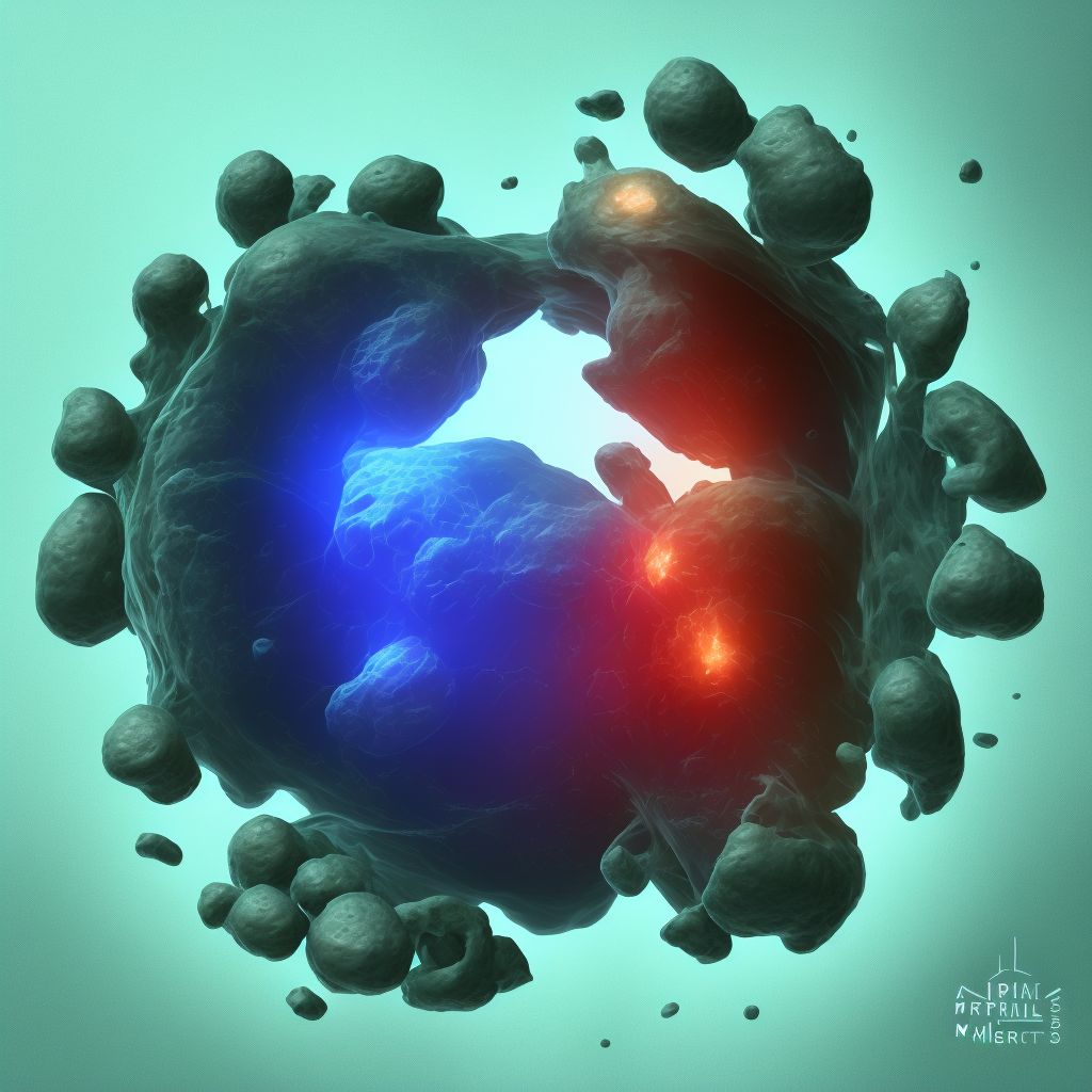 Peripheral tear of medial meniscus, current injury, left knee, sequela digital illustration