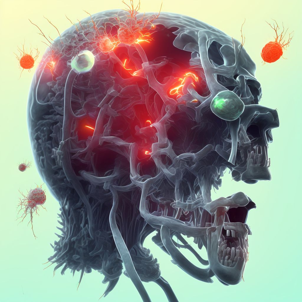 Injury of unspecified nerve at lower leg level, right leg, initial encounter digital illustration