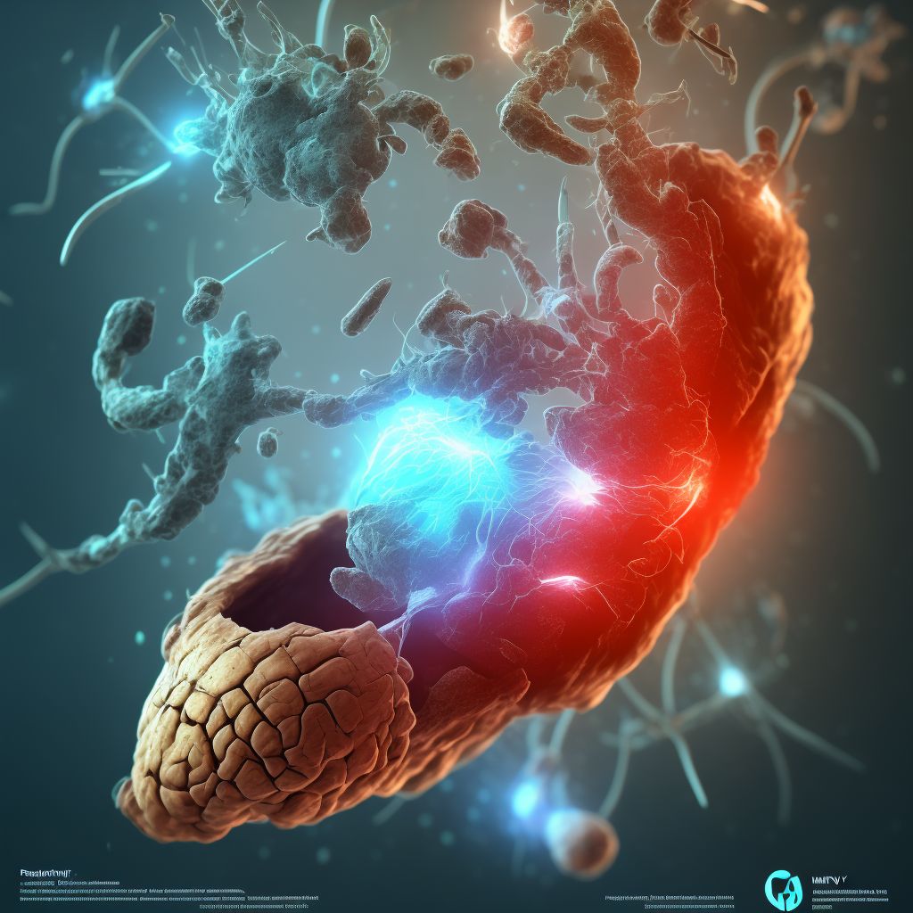 Unspecified injury of peroneal artery, right leg, subsequent encounter digital illustration