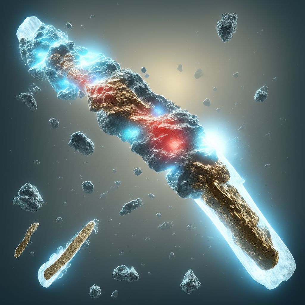 Unspecified physeal fracture of upper end of unspecified fibula, initial encounter for closed fracture digital illustration