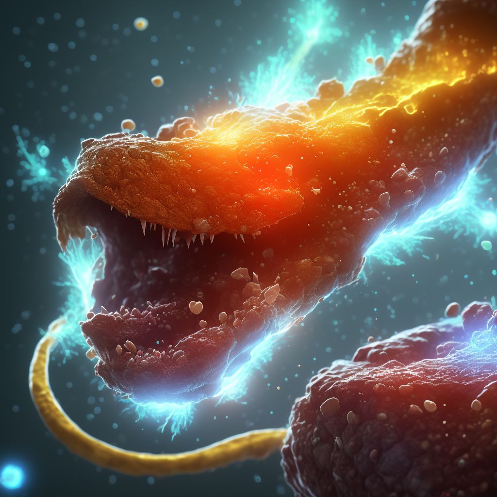Blister (nonthermal), right lesser toe(s), initial encounter digital illustration