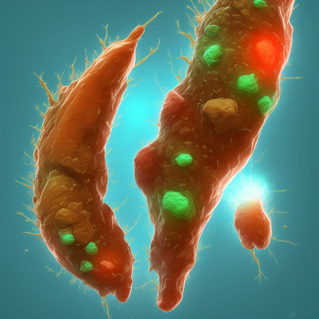 Blister (nonthermal), left lesser toe(s), initial encounter digital illustration