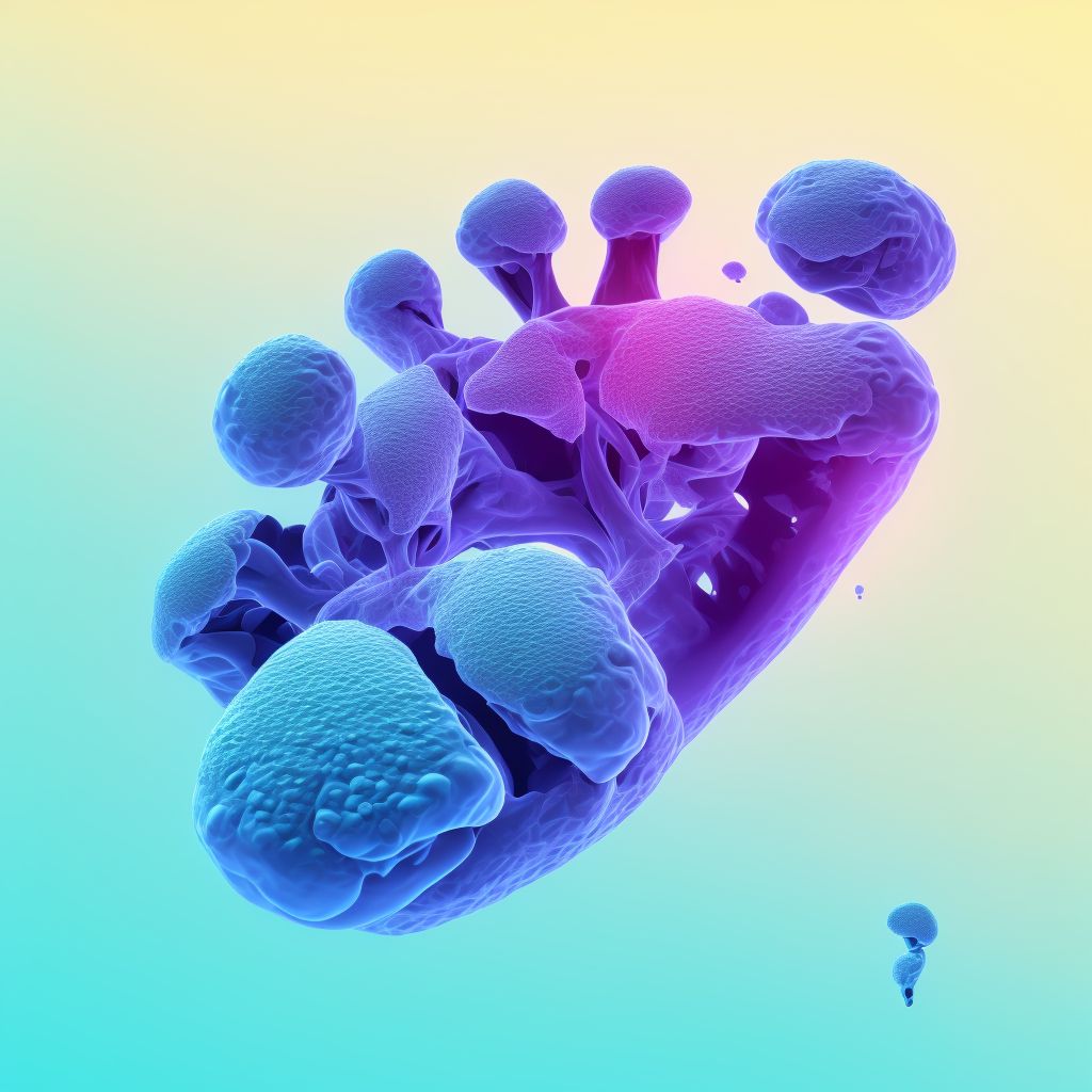 Subluxation of interphalangeal joint of right lesser toe(s), sequela digital illustration