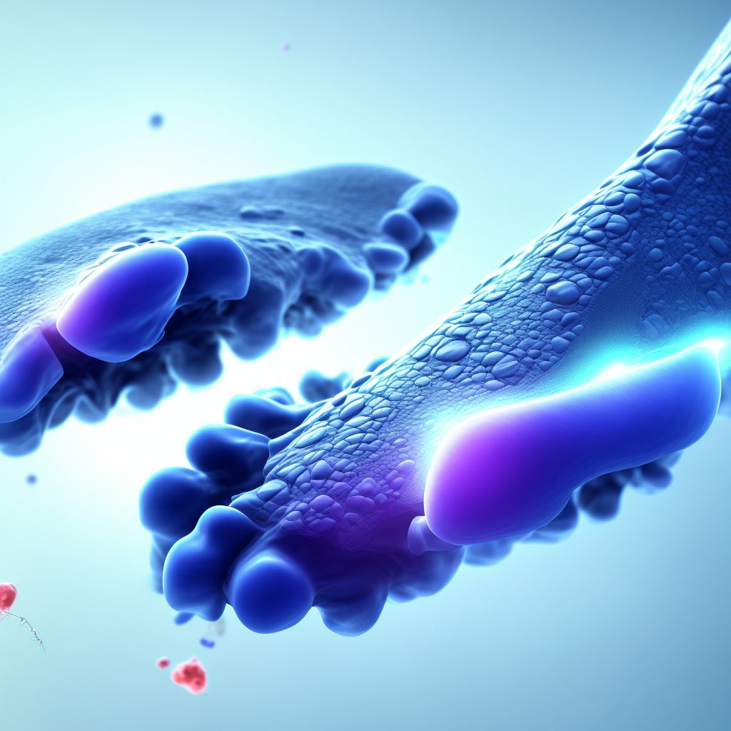 Subluxation of tarsal joint of unspecified foot, initial encounter digital illustration