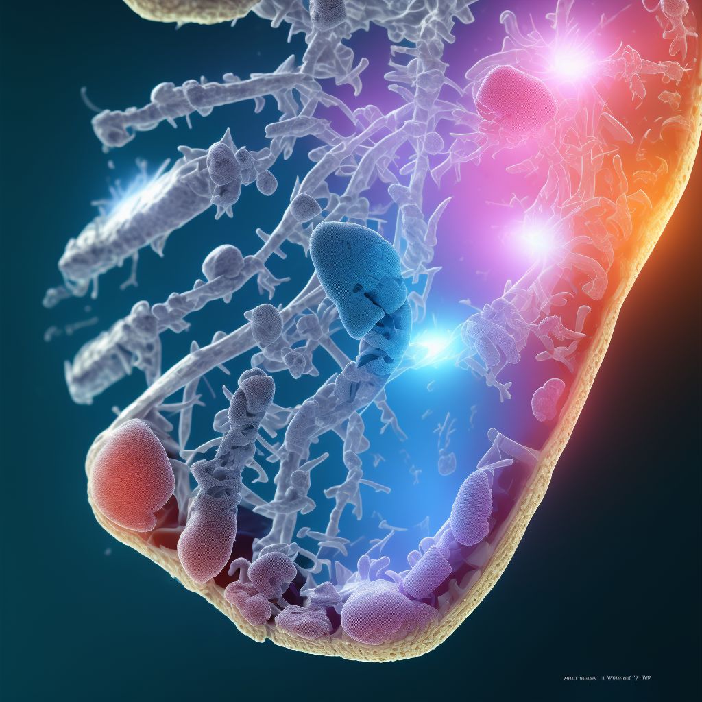 Dislocation of tarsal joint of left foot, initial encounter digital illustration