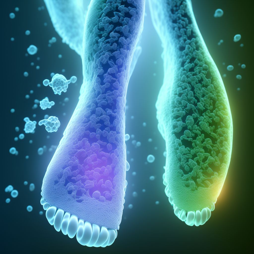 Sprain of tarsometatarsal ligament of left foot, subsequent encounter digital illustration